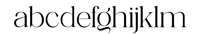 Piloner Light Font LOWERCASE