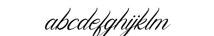 Pimfloth Bartauly Italic Font LOWERCASE