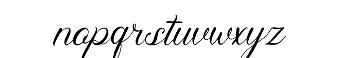 Pimfloth Bartauly Font LOWERCASE