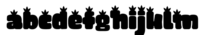 Pineapple Sunday Font LOWERCASE