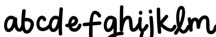 Pink Fight Font LOWERCASE