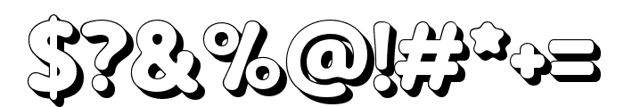 Pink Roseta Sans Shadow Regular Font OTHER CHARS