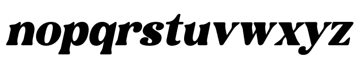 PinkSunset-Italic Font LOWERCASE