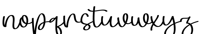 Pinka Lovely Font LOWERCASE