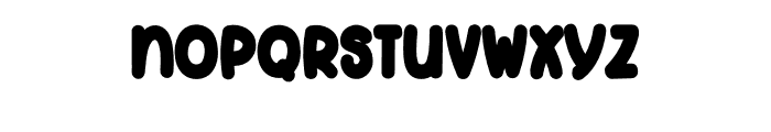 Pinky Babble Font UPPERCASE