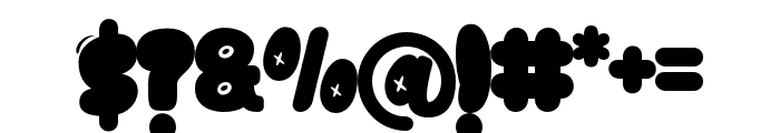 PinkyFunky-Bold Font OTHER CHARS