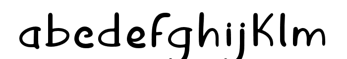 PinkyMuffin-Regular Font LOWERCASE