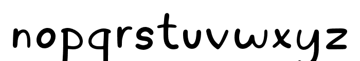 PinkyMuffin-Regular Font LOWERCASE