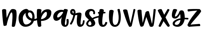 Pinsetter Complete Font LOWERCASE