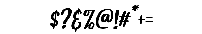 Pintgram Italic Font OTHER CHARS