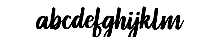 Pintgram Italic Font LOWERCASE