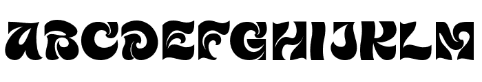 PinxNiera-Regular Font LOWERCASE