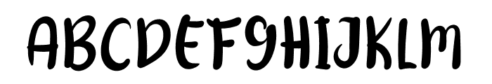 Piranha Font UPPERCASE