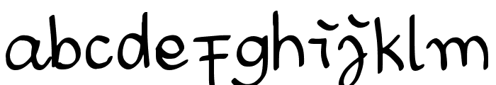 Piranya Regular Font LOWERCASE