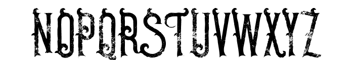 Pirate Grunge Font UPPERCASE