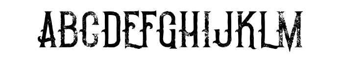 Pirate Grunge Font LOWERCASE