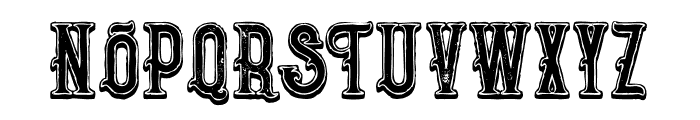 Pirate Shadow Grunge Font LOWERCASE