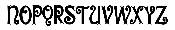 Pirate boss Font UPPERCASE