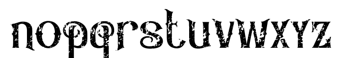PirateRum-PirateRumTexture Font LOWERCASE