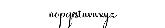 Pirfinto Bold Font LOWERCASE