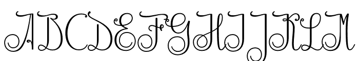 Pirfinto Regular Font UPPERCASE