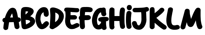 Pisang-Regular Font LOWERCASE