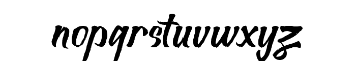Pissanand Font LOWERCASE
