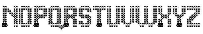 Pixel Chocolate Font UPPERCASE