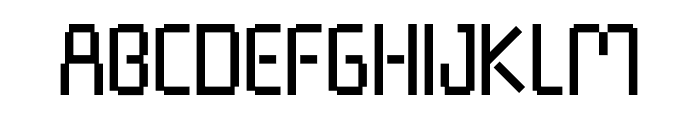 Pixel Rand Font UPPERCASE