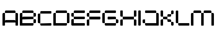 Pixel Space Regular Font UPPERCASE