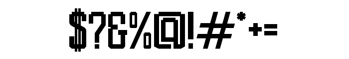 Pixel Sport Font OTHER CHARS