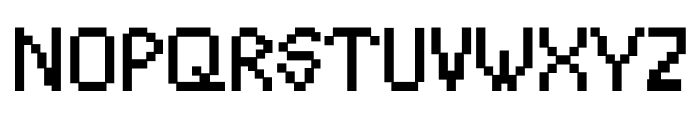 Pixel Wow Font UPPERCASE