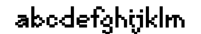 Pixel Wow Font LOWERCASE