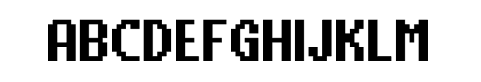 PixelPurl Font UPPERCASE