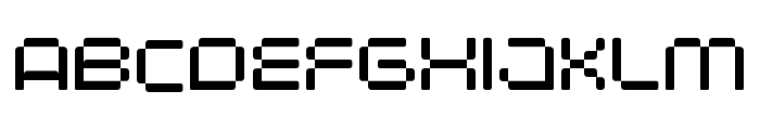 PixelSpace-Regular Font UPPERCASE