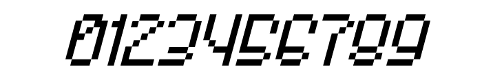 PixelStick-Italic Font OTHER CHARS