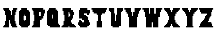 PixelWhimsy Regular Font UPPERCASE