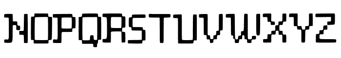 Pixel_Print Font UPPERCASE