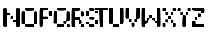 Pixel_Style Font UPPERCASE