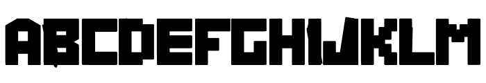 Pixelcraft Crayon CF Font LOWERCASE