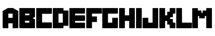 Pixelcraft Patty CF Font UPPERCASE