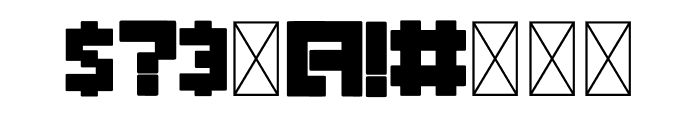 PixelcraftRainbowCF Font OTHER CHARS