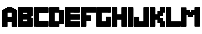 PixelcraftRainbowCF Font LOWERCASE