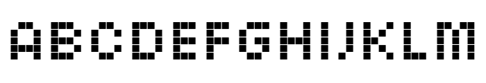 Pixeloho Font UPPERCASE