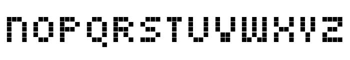 Pixeloho Font LOWERCASE