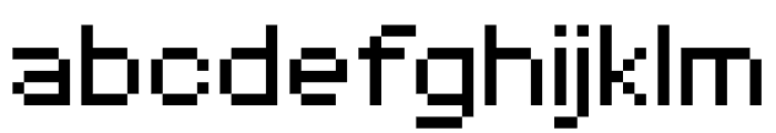 Pixelon Font LOWERCASE