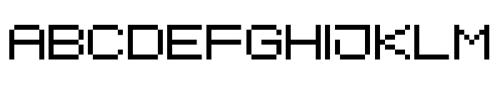 Pixelow Font UPPERCASE