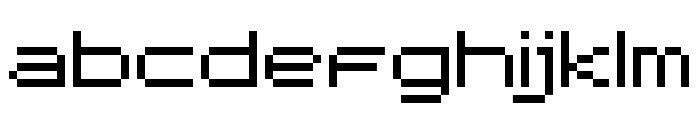Pixelow Font LOWERCASE
