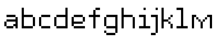 Pixidotmayhem-Regularpixel Font LOWERCASE