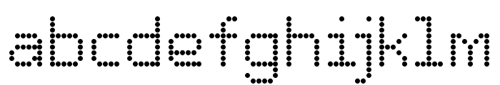 Pixidotmayhemdotted-Regular Font LOWERCASE